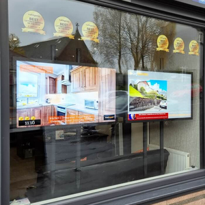 LETINE 15.6 27 32 43 <span class=keywords><strong>55</strong></span> pouces 4k écran de mur vidéo lcd ultra fin pour intérieur vente au détail affichage numérique machine publicitaire - Product Image 6