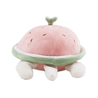 Peluche Tortue Fruit Douce et Mignonne en Coton, Tortue Pastèque, Cadeau pour la Fête des Enfants avec Machine à Pinces, Jouet en Peluche