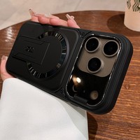 Étui de téléphone portable de haute qualité, protection magnétique en TPU+PC, antichoc, protection 360° pour 18/17/16/15/14 Pro Max