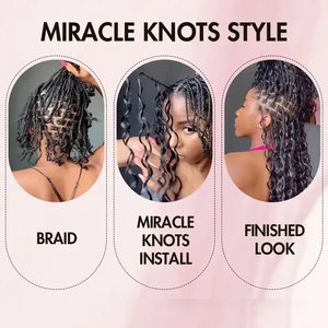 <span class=keywords><strong>Capelli</strong></span> Umani Ricci Birmani con Nodi Miracolosi per Intrecciare <span class=keywords><strong>Trecce</strong></span> Boho, Estensioni 100% <span class=keywords><strong>Capelli</strong></span> Umani - Product Image 6