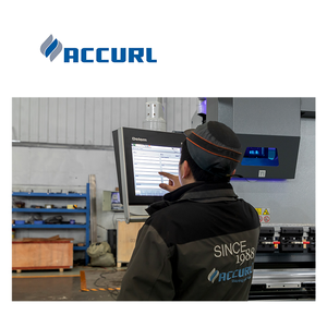 Thông minh B-125x3200 thép cây Báo Chí phanh tấm kim loại cắt và máy uốn WC67K - Product Image 4