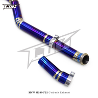 Système d'échappement Catback en titane OBM pour BMW M240/M240i F22/G42 3.0T 2017-2024, silencieux avec commande de soupape, échappement sport pour voiture