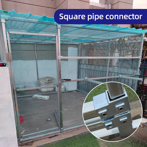 20 25 30 40mm chính kẹp phụ kiện ống kẹp phụ kiện gang vuông ống kẹp - Product Image 5