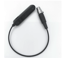 XLR 3Pin adaptor Bluetooth Mini, Handsfree nirkabel penerima untuk AKG K182 K275 K371 K7XX K245 M220 headphone