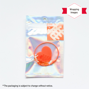 Fabricantes de llaveros de acrílico plástico a granel con texto japonés y dijes en forma de corazón - Product Image 5