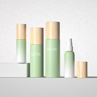 Flacon pulvérisateur vide en PET pour cosmétiques, soins de la peau, sérum hydratant, forme cylindrique, pompe à lotion, 50ml/150ml/200ml, shampoing