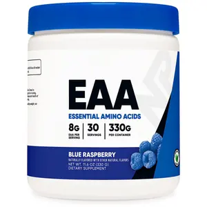 Qualitäts hersteller EAA Pulver Aminosäure Ergänzung unterstützen benutzer definierte Aroma Label 330g Muskel dichtheit