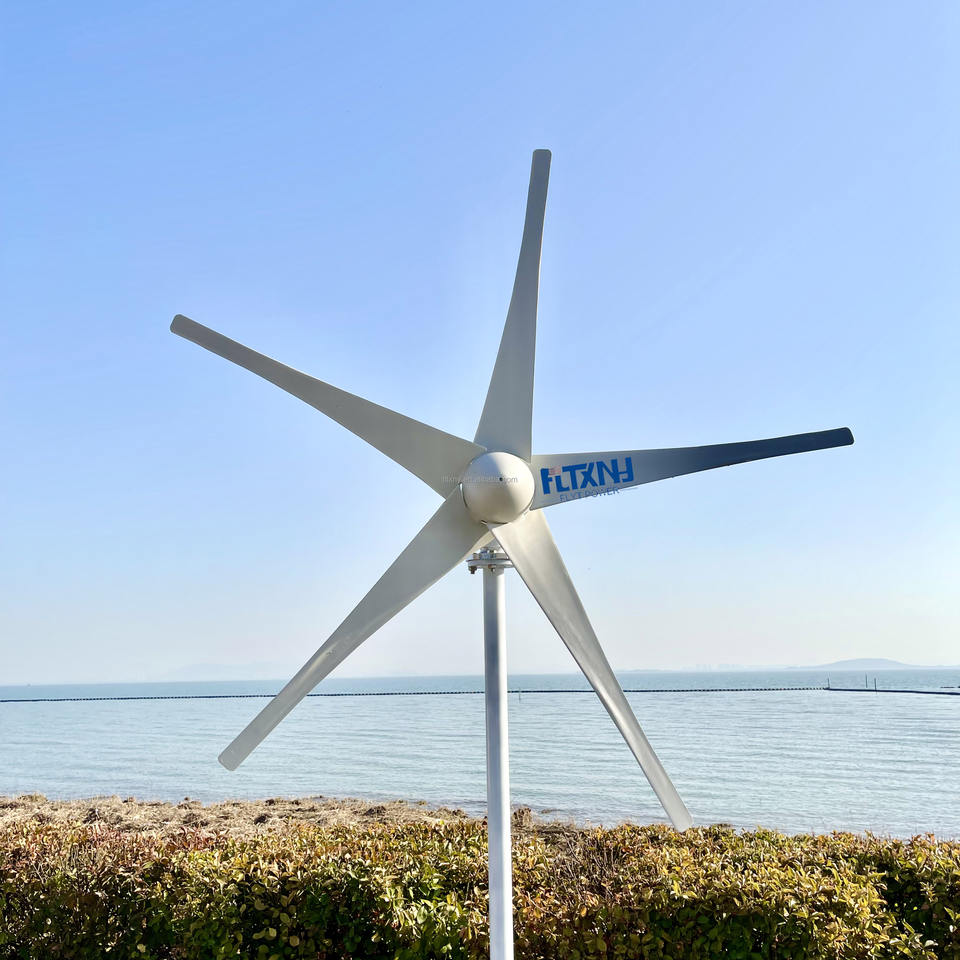 China Factory 1kw 2kw 3kw 4kw 5kw 10kw 30kw Horizontal Axis Wind ...