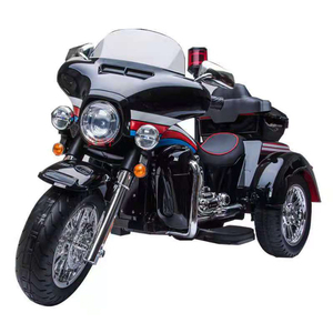Moto électrique pour enfants de grande taille à 3 roues, voiture de course à roulettes pour enfants, moto de police électrique pour enfants, <span class=keywords><strong>scooter</strong></span> électrique - Product Image 2