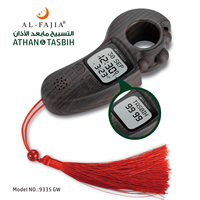 Compteur de Tasbih Numérique, Rappel Sonore de l'Athan pour l'Heure de Prière Islamique, Bague de Zikr Digitale pour Hommes, Femmes et Enfants