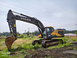 รถขุดตีนตะขาบ Volvo EC380DL มือสอง เครื่องขุดไฮดรอลิกสำหรับงานก่อสร้าง - Product Image 2