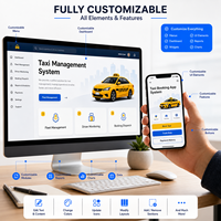 Desarrollo de Software Personalizado para la Gestión de Operaciones de Taxis con Personalización de Marca de Aplicaciones, Expansión de Funciones y Personalización de Interfaz de Usuario