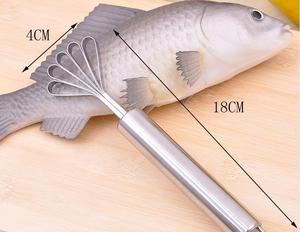 มีดขูดมะพร้าวสแตนเลส มีดขูดเกล็ดปลา อุปกรณ์ขูดผลไม้ อุปกรณ์ครัว - Product Image 5