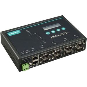 Módulo de Comunicación Industrial Ethernet I/O Moxa NPort 5650-8-DT, Servidor de Dispositivos Seriales RS-232 de 8 Puertos - Product Image 1