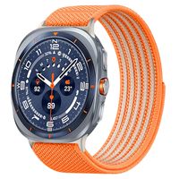 Bracelet de montre en nylon réglable pour Samsung Galaxy Watch Ultra1/2, bracelet de remplacement