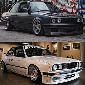 Labio Delantero de Alta Calidad para BMW E30 de 2 Puertas, Estilo <span class=keywords><strong>RB</strong></span>, Kit de Carrocería Ancha, Tipo Ceja de Rueda, Parachoques, Faldón Lateral, Pieza Automotriz - Product Image 4
