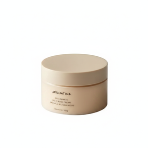 AROMATICA 200g Crème pour le corps Huile fondante Magnolia et bois de santal Produit de haute qualité - Product Image 2