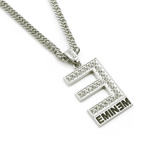 สร้อยคอจี้ตัวอักษรและตัวเลขเรียบง่าย สไตล์ฮิปฮอป ขายดี สำหรับผู้ชาย เครื่องประดับแฟชั่น ขายส่ง - Product Image 6