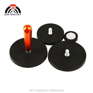 Rubber Coated Magnet Plastic Coated Magnet OEM Strong Magnetic Force Waterproof Neodymium Magnet