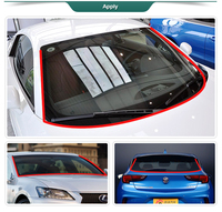Joint d'étanchéité universel pour pare-brise Hengcheng REACH RoHS UL, personnalisable en caoutchouc EPDM pour vitres de voiture et joints d'étanchéité de fenêtres automobiles