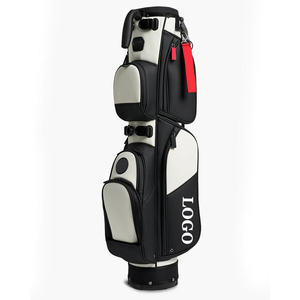Sac de golf robuste en cuir imperméable avec fond rigide et poche à accès rapide – Idéal pour le transport - Product Image 2