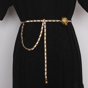 Meilleures ventes en gros, ceinture chaîne en métal <span class=keywords><strong>de</strong></span> luxe <span class=keywords><strong>de</strong></span> créateur, double C, logo original, pendentif, <span class=keywords><strong>robe</strong></span>, jean, chaîne <span class=keywords><strong>de</strong></span> taille, chaîne <span class=keywords><strong>de</strong></span> <span class=keywords><strong>pull</strong></span> - Product Image 3