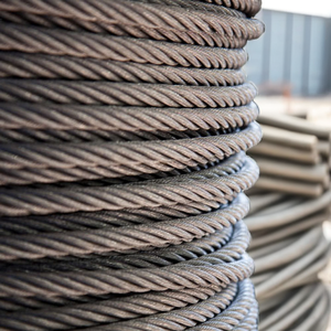 כבל פלדה גמיש מסגסוגת 5 מ\"מ/8 מ\"מ מגולוון בחום AiSi 7x19 7x7 SS304 מוטות פלדה לריתוך בנייה - Product Image 2