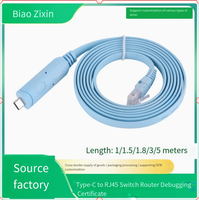 Câble console Type-C vers RJ45 RS232 pour la débogage des ports série des routeurs Cisco