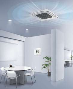 Aire Acondicionado de Cassette <span class=keywords><strong>Midea</strong></span> en Oferta, Frío, 18000 BTU, 24000 BTU, Aire Acondicionado de Techo, Enfriamiento Potente, Climatizador, 220V, Todo en 1 - Product Image 4