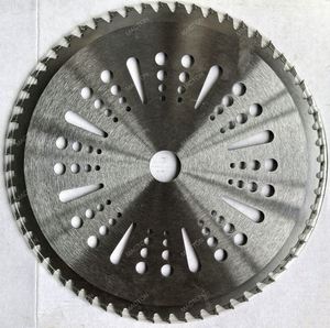 Accessoires pour débroussailleuse 60T, lame dentée pour tondeuse à gazon en acier au manganèse, directement de l'usine - Product Image 3
