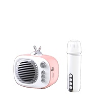 Haut-parleur sans fil BT de haute qualité avec cornet de 57 mm, haut-parleur sans fil pour karaoké