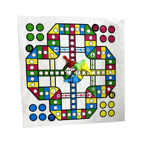 Mini juego de ajedrez de vuelo <span class=keywords><strong>Ludo</strong></span> portátil barato, juguete educativo para juegos de batalla interactivos para la primera infancia - Product Image 3