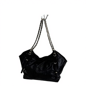 Wholesale Women's Designer Casual Tote Shoulder Bags Large Capacity Zipper Closure PU Material Waterproof - Product Image 1