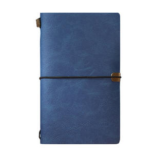 Elegant A6 Business Notebook Set Gift <b>Box</b> Leather Journal Portable Saddle Stitching Loose Leaf Office Stationery - Product Image 3