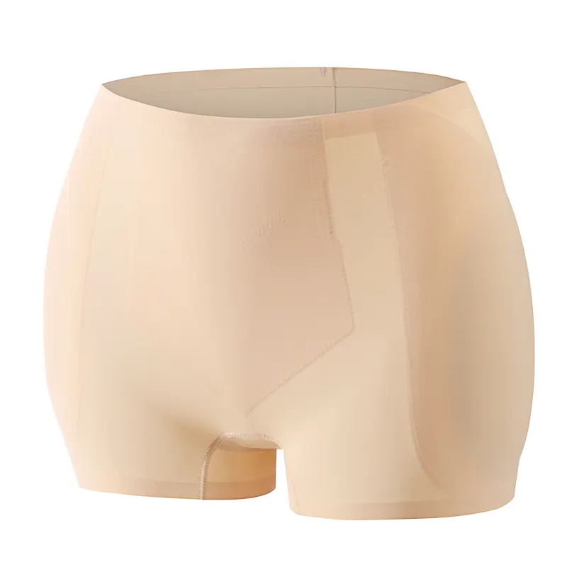 Liền mạch tăng cường hip Shaper của phụ nữ Butt Lift Shaper có thể tháo rời Booster Pad hip kiểm soát an toàn Quần lót sexy cao-eo Shaper