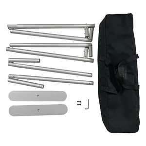 A-NEW प्रदर्शनी पॉप अप स्टैंड कपड़े के साथ पॉप अप स्टैंड फैब्रिक कस्टम पृष्ठभूमि को डबल-साइड - Product Image 6