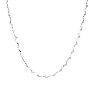 Nouveau Collier Chaîne Maillons Banane en Acier Inoxydable Poli Miroir de Designer Canadien, Créatif <span class=keywords><strong>Argent</strong></span>é pour Hommes et Femmes, Bijou Classique - Product Image 2