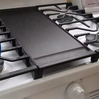 Accessoires de cuisinière Steak Grill Flat Pan Plaque chauffante en fonte pour gaz électrique général