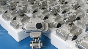 Vannes de régulation COVNA motorisées DN25 1 pouce en acier inoxydable, trois pièces, vanne à bille électrique filetée, moteur AC220V, vanne à bille - Product Image 6