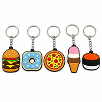 Porte-clés en PVC souple avec logo personnalisé, porte-clés en caoutchouc 2D, porte-clés personnalisé, porte-clés promotionnel, prix d'usine en gros