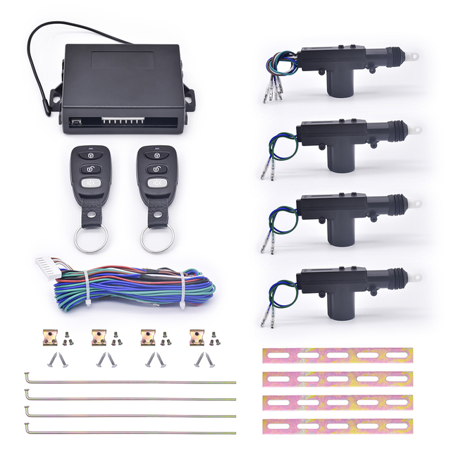 Central Door Lock for Cars Accessories Remote Control 12V/24V Car Electric Central Locking System