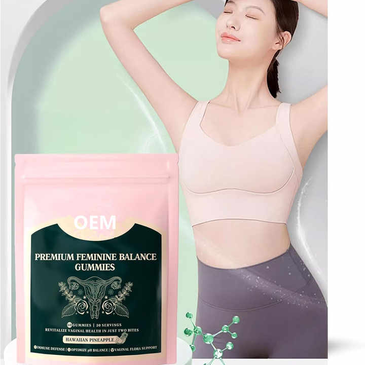 Factory OEM ODM OBM Vital Source Premium Feminine Balance Gummies