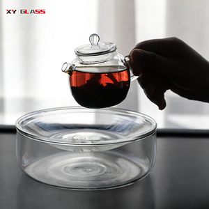 <span class=keywords><strong>Tetera</strong></span> de vidrio de borosilicato, diseño separado, regalo exquisito, resistente al calor - Product Image 4