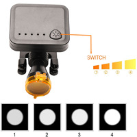 Loupes dentaires binoculaires YUYO Ergo avec lumière LED 5W, loupe grossissante, lampe frontale chirurgicale LED 5W, lampe LED orale, clip en plastique, CE