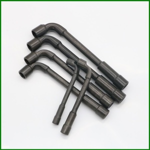 Clé à douille perforée en L phosphatée noire en gros, clé à douille hexagonale externe double tête en forme de 7 pour tuyaux - Product Image 4