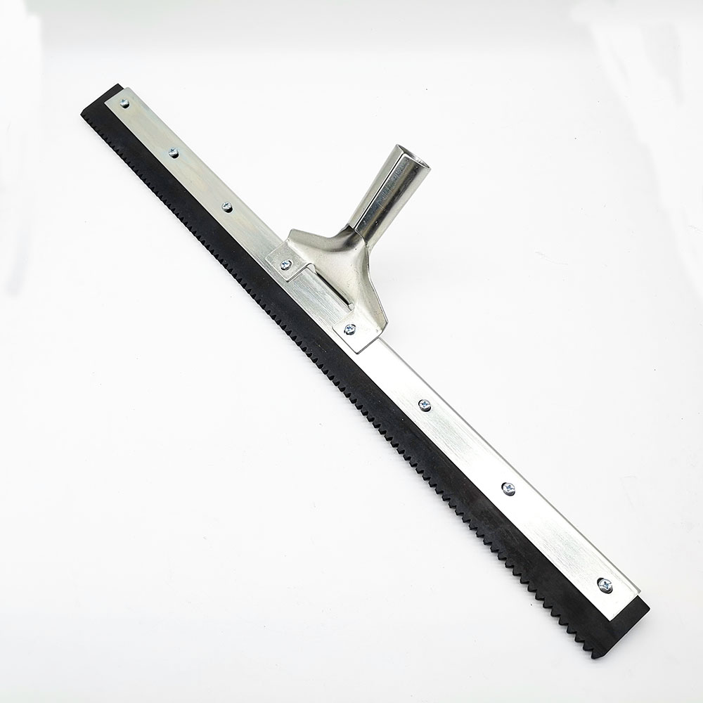 Мастер M72002 свяжитесь с нами для эпоксидных полов, прямые 24 "Длинные 1/4" V зубчатый резиновый пол стальной 24 дюймов с зубчатым Ракель