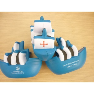 ColumbusLife Stress Relief Ship Toy Plastic Modern Design For Living Room Birthday Gift 3-6 Years <b>Old</b> - Product Image 3