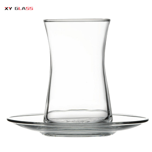 Classico comodo con piattino personalizzato mano tazza di caffè <span class=keywords><strong>in</strong></span> <span class=keywords><strong>vetro</strong></span> termico - Product Image 1