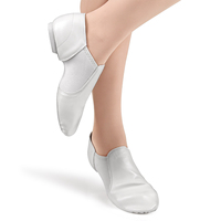 Chaussures de danse jazz pour femmes, dessus et semelle en cuir PU, doublure en coton