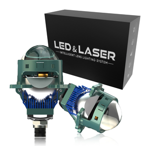 ไฟ<span class=keywords><strong>หน้า</strong></span>รถยนต์ LED สากล รุ่น Hi Low Beam H4 H7 9005 9006 สว่างพิเศษ พร้อมเลนส์โปรเจคเตอร์แบบ Bi-LED สำหรับพวงมาลัยขวาและซ้าย ขนาด 3 นิ้ว 6000K ผลิตโดย VAHID ปรับแต่งได้ตามความต้องการ - Product Image 1